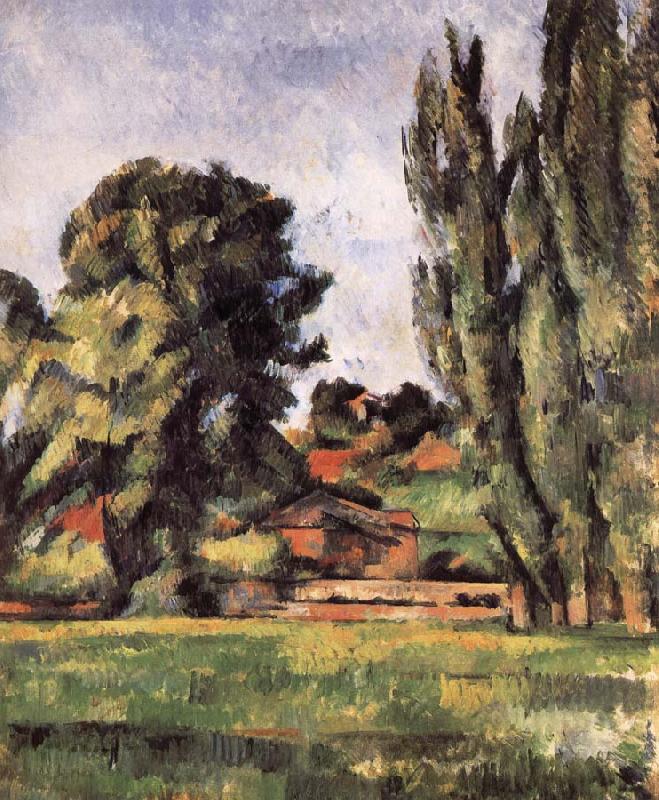 landscape has Baiyang, Paul Cezanne